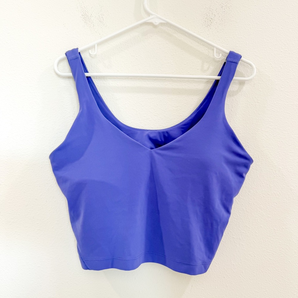 Lululemon Align Tank Top Purple Athleisure Hiking Tennis Yoga 12 - Picture 2 of 4